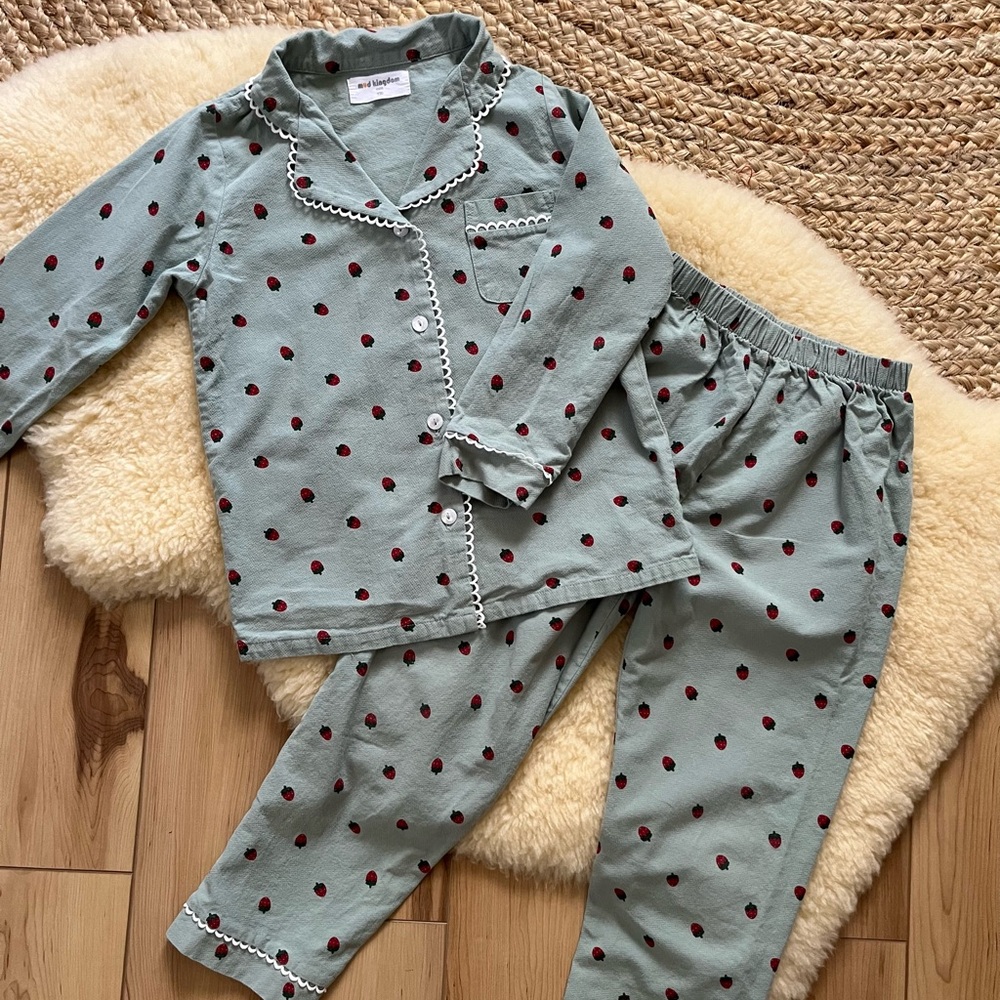 Strawberry pajama set